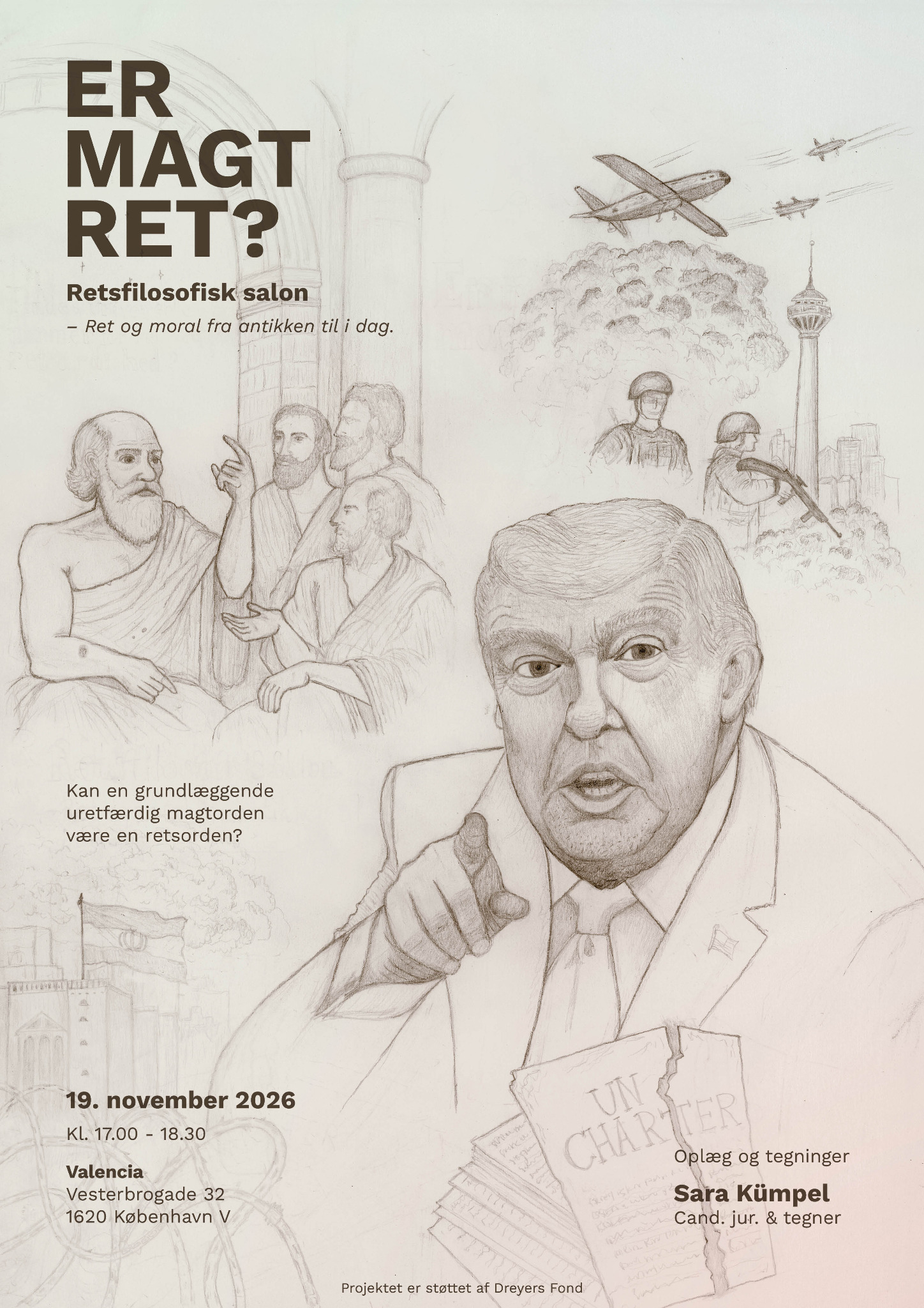 Valencia – invitation til Retsfilosofisk Salon den 19. november 2026